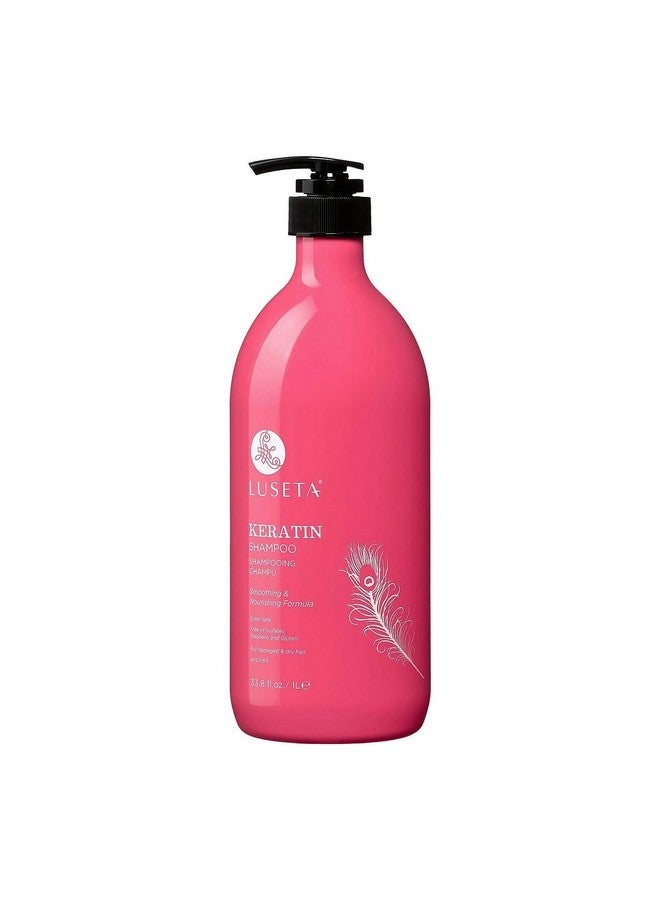 Luseta Keratin Shampoo Smoothing & Nourishing Formula 33.8 Fl.