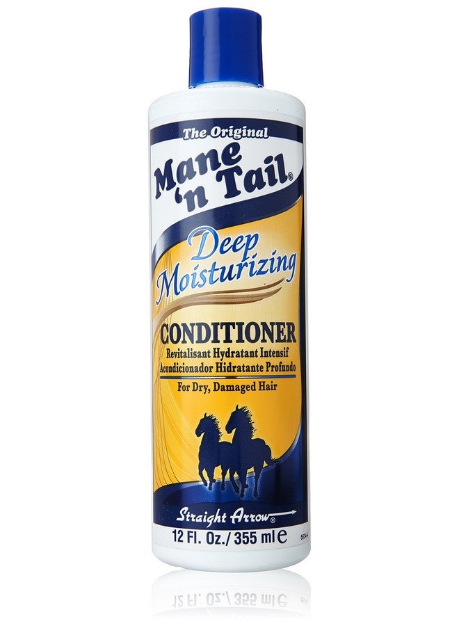 Mane'N Tail Deep Moisturizing Conditioner For Dry Damaged Hair 12 Oz