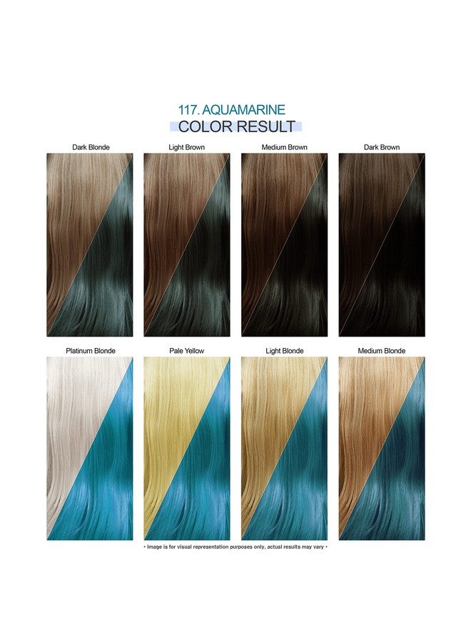 Semi Permanent Hair Color Vegan And Crueltyfree Hair Dye 4 Fl Oz 117 Aquamarine (Pack Of 1)