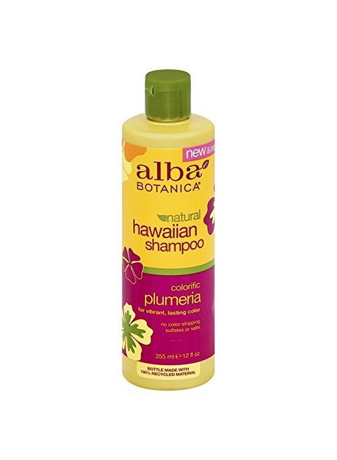 : Natural Hawaiian Shampoo Colorific Plumeria 12 Oz (3 Pack)