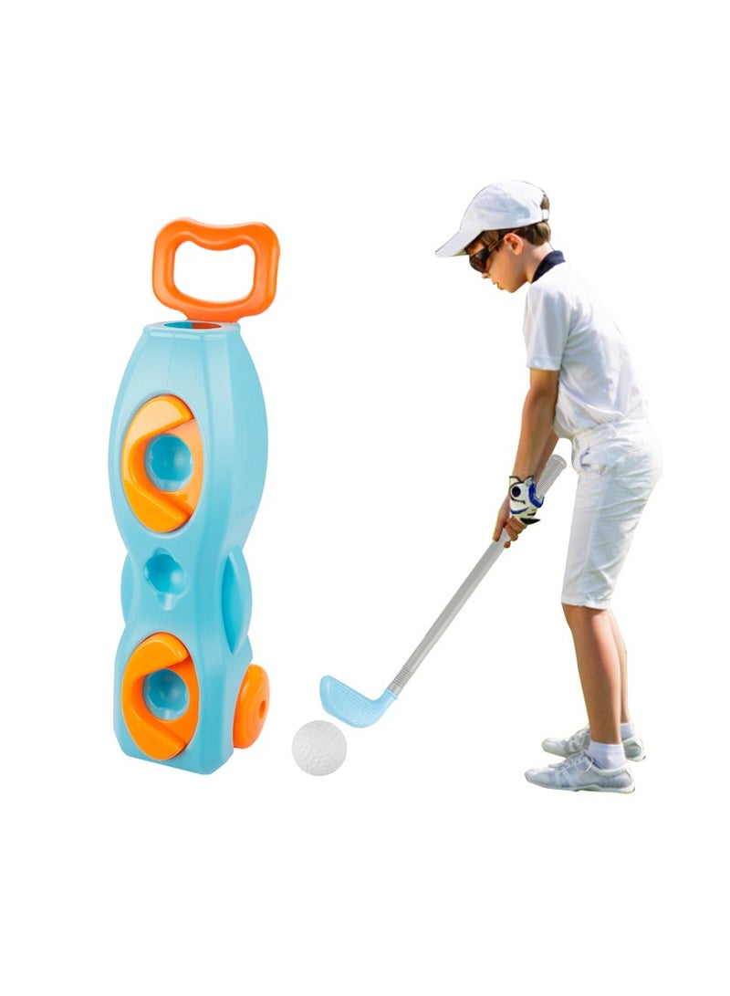 Kids Simulation Indoor Outdoor Golf Playset for Children