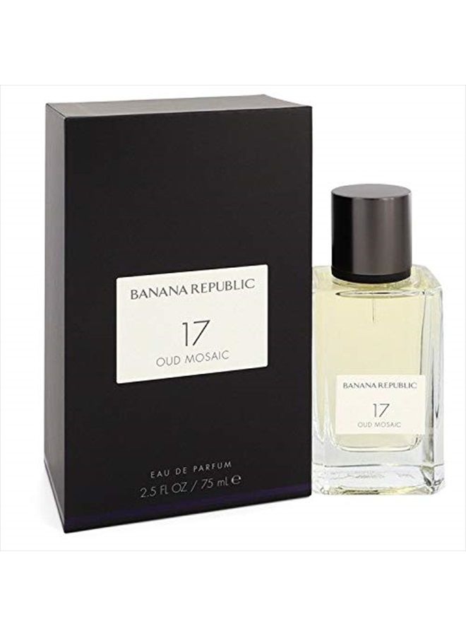 17 Oud Mosaic Icon Collection Eau De Parfume Spray Unisex 2.5 Ounce