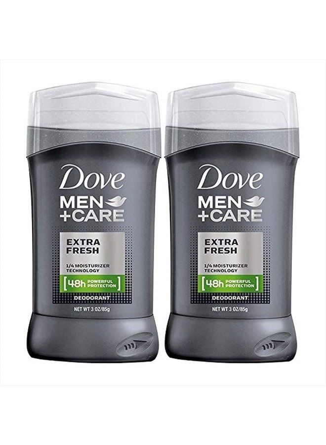 Men +Care Deodorant, Extra Fresh - 3 oz - 2 pk