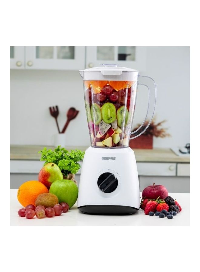 Single Blender With 2 Speed 1.5 L 400.0 W GSB9894N White/Black