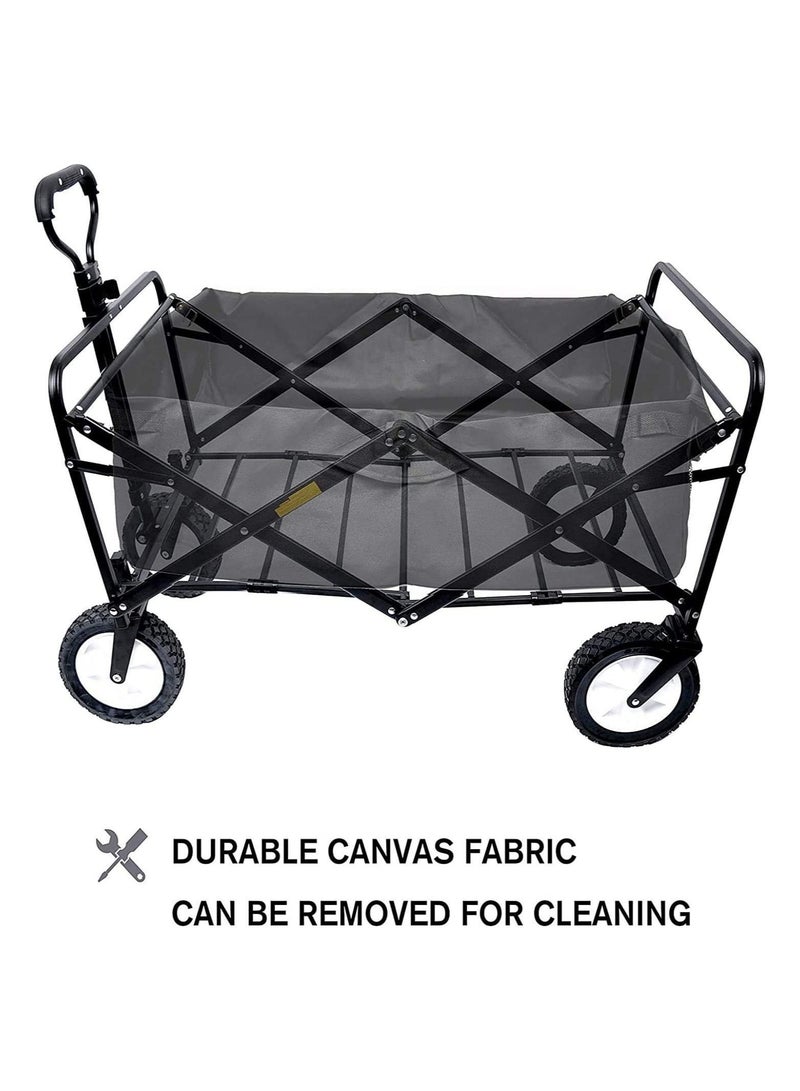 Collapsible Folding Outdoor Utility Wagon-GWC