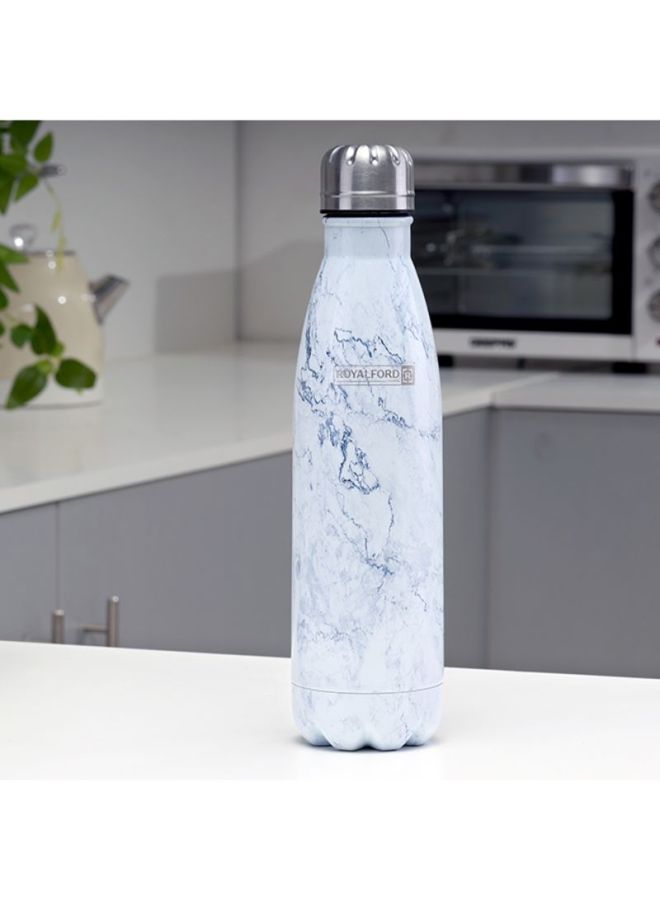 Ss Vacuum Water Bottle 500Ml 7Cm X27Cm Multicolor White/Grey/Silver 500ml