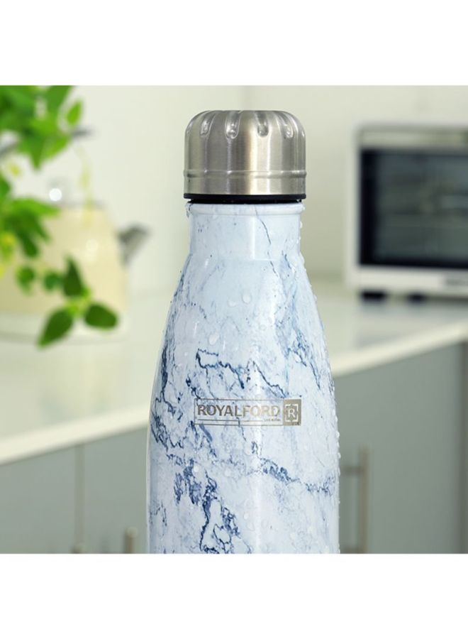 Ss Vacuum Water Bottle 500Ml 7Cm X27Cm Multicolor White/Grey/Silver 500ml