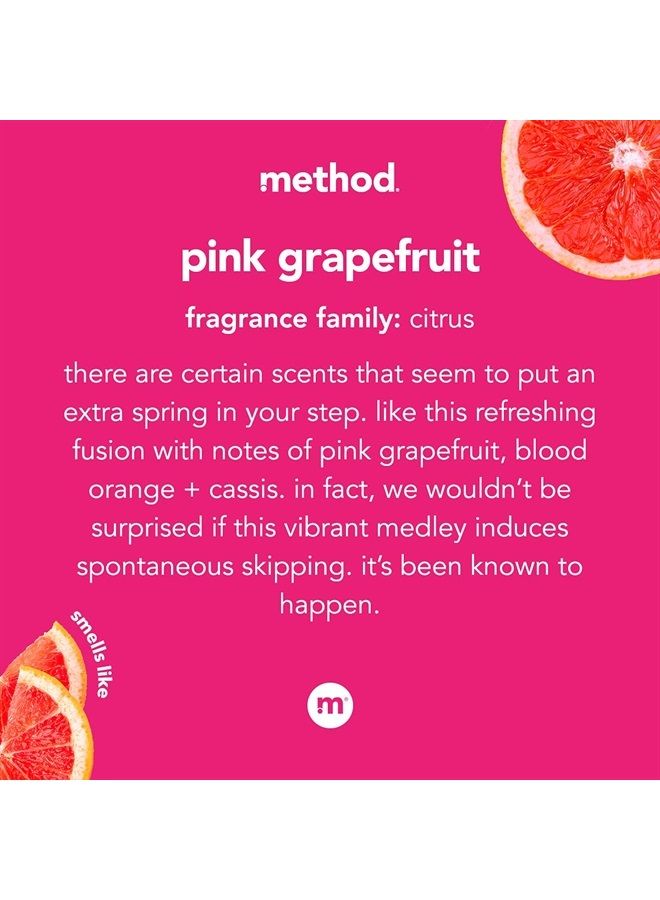 Gel Hand Soap Refill, Pink Grapefruit, Biodegradable Formula, 34 Fl Oz (Pack of 1)