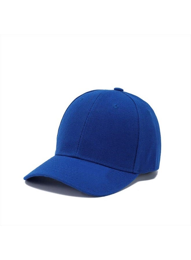 Kids Boy Girl Baseball Cap Hat Soft Lightweight Adjustable Size for 2-9 Years (Blue)