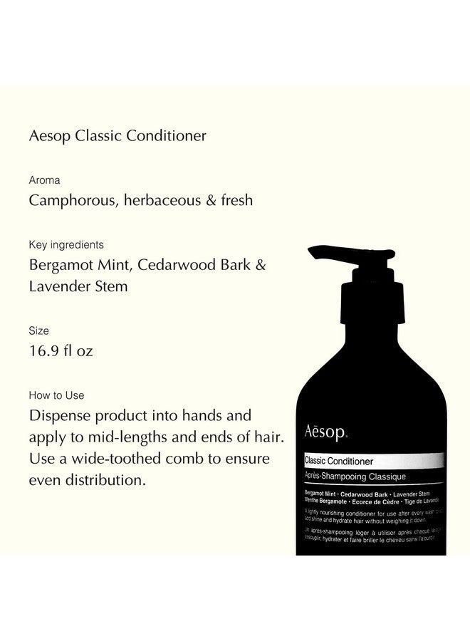 Classic Shampoo & Conditioner ; 16.9 Fl Oz ; Paraben Crueltyfree & Vegan