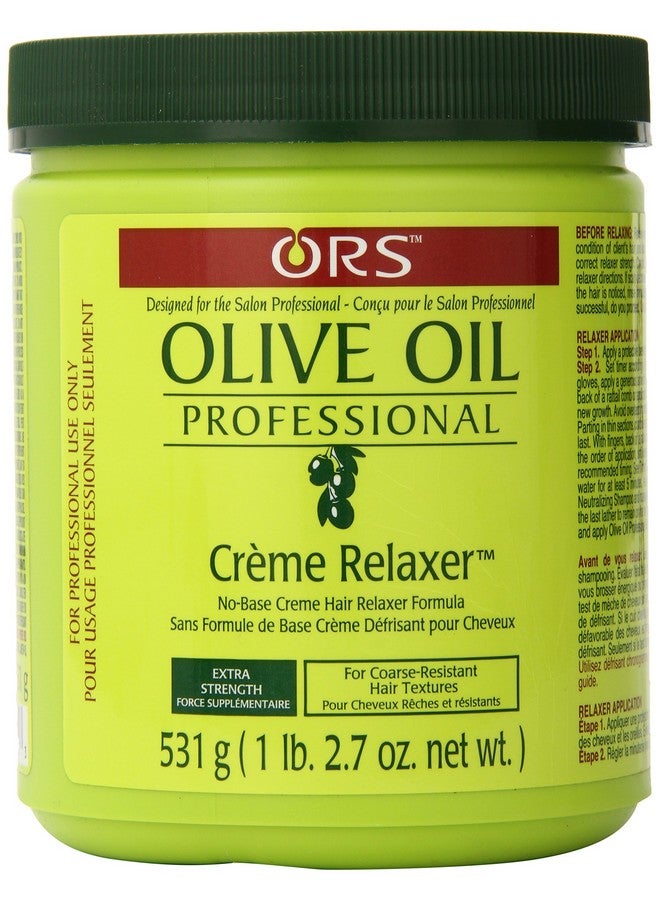 Ors Olive Oil Creme Relaxer Extra Strength 18.75 Ounce Jar (555Ml)