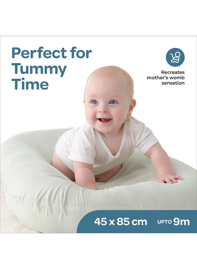 Baby Cotton Lounger With Ergonomic Design