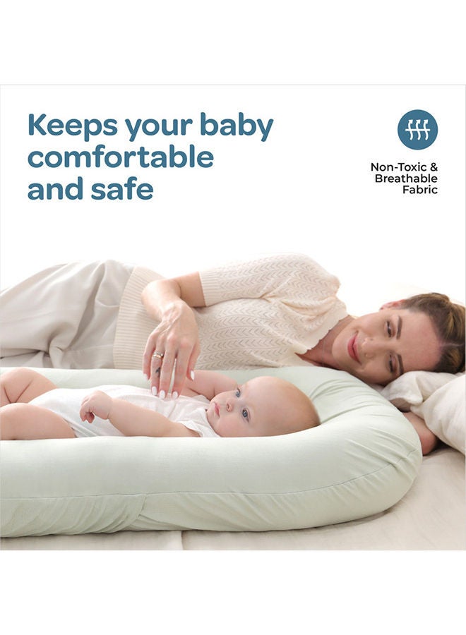 Baby Cotton Lounger With Ergonomic Design