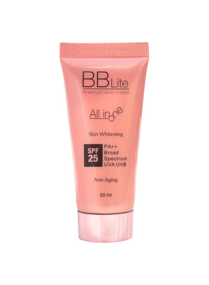 BBlite Premium Skin Cream - All-in-One Benefits | Skin Whitening Anti-Ageing SPF25 PA Broad Spectrum UVA UVB Protection  Pack of 1