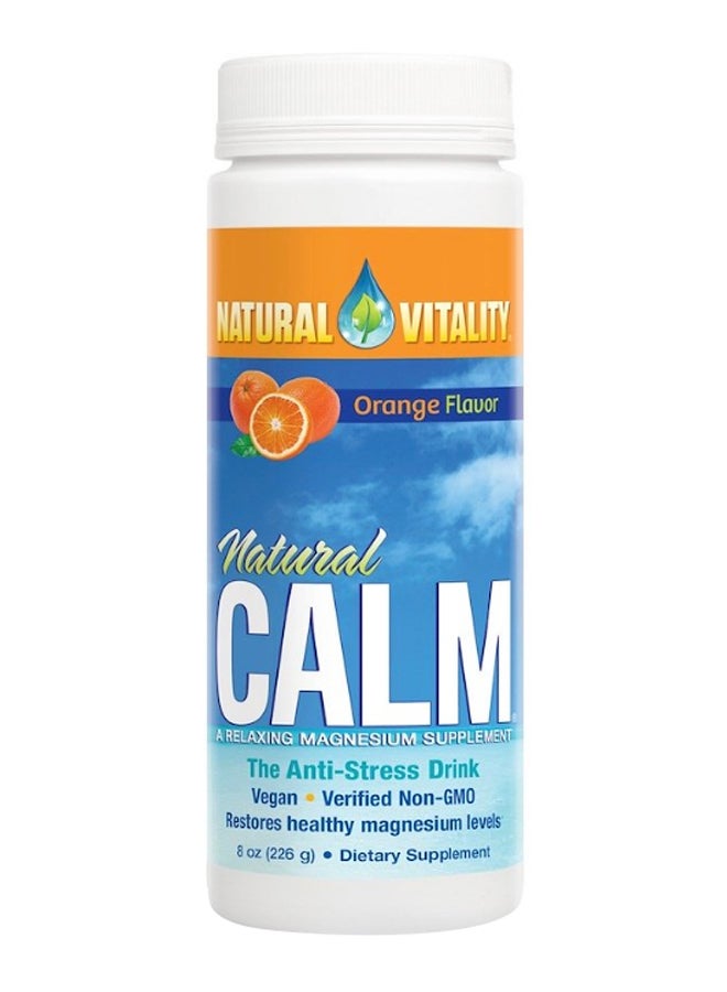 Natural Calm Orange Flavor The Anti-Stress Drink