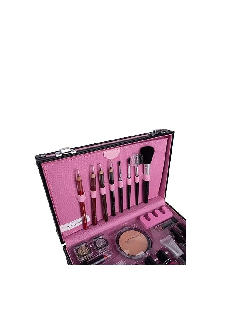 Make up Gift Set Makeup Kit for Women Full Kit Essential Starter Bundle Include Eyeshadow Palette Lipstick Blush Foundation Concealer Face Powder Mascara Lipgloss Brush (STYLE 1)