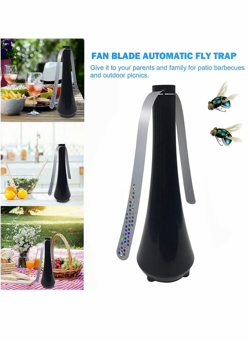 Repellent Fan, Fly Repellent Fan, for Flies Insects, Food Protector Electric Fan, Portable Fly Trap, Lightweight Soft Touch Blades, for Keep Flies Bug away from Food