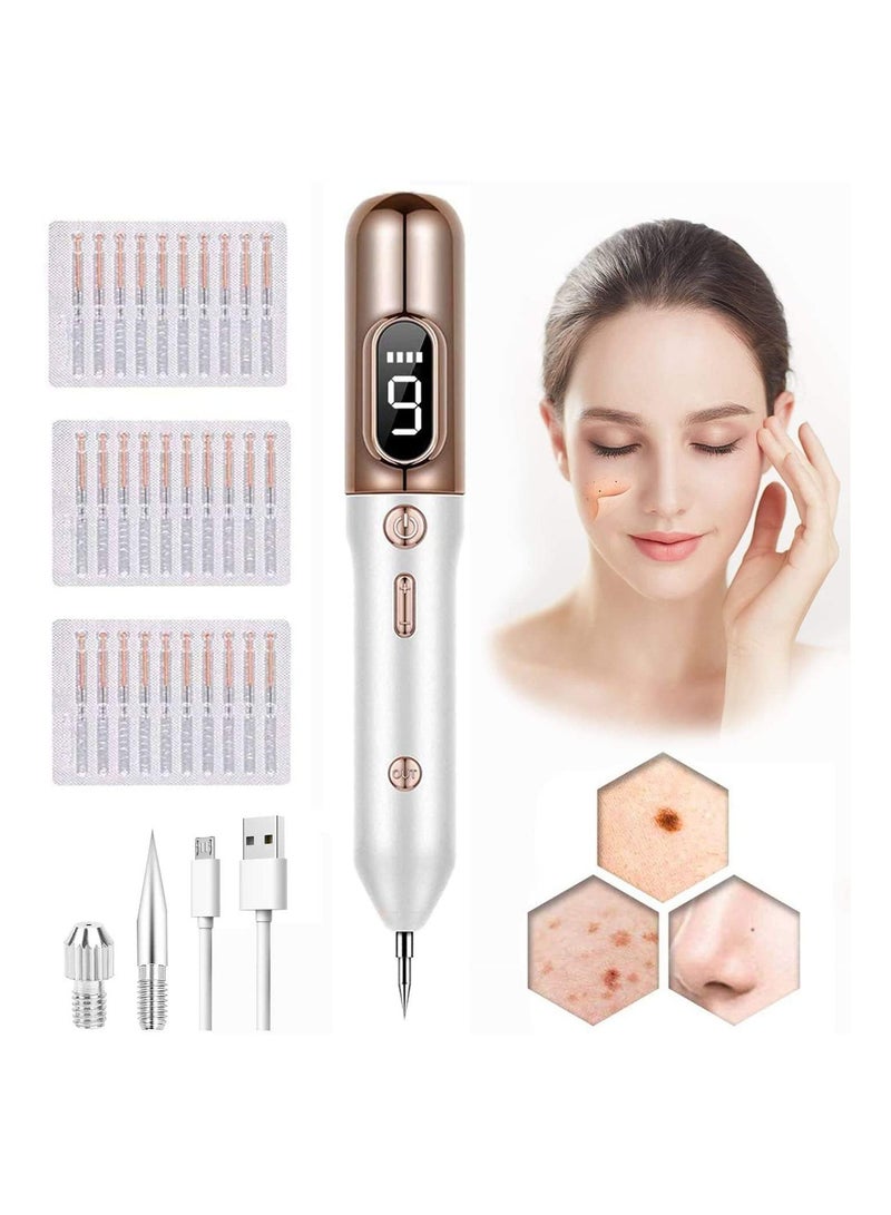 Multi-Functional Laser Spot Remover - LCD Display, Precise Control, Easy Removal of Moles and Freckles
