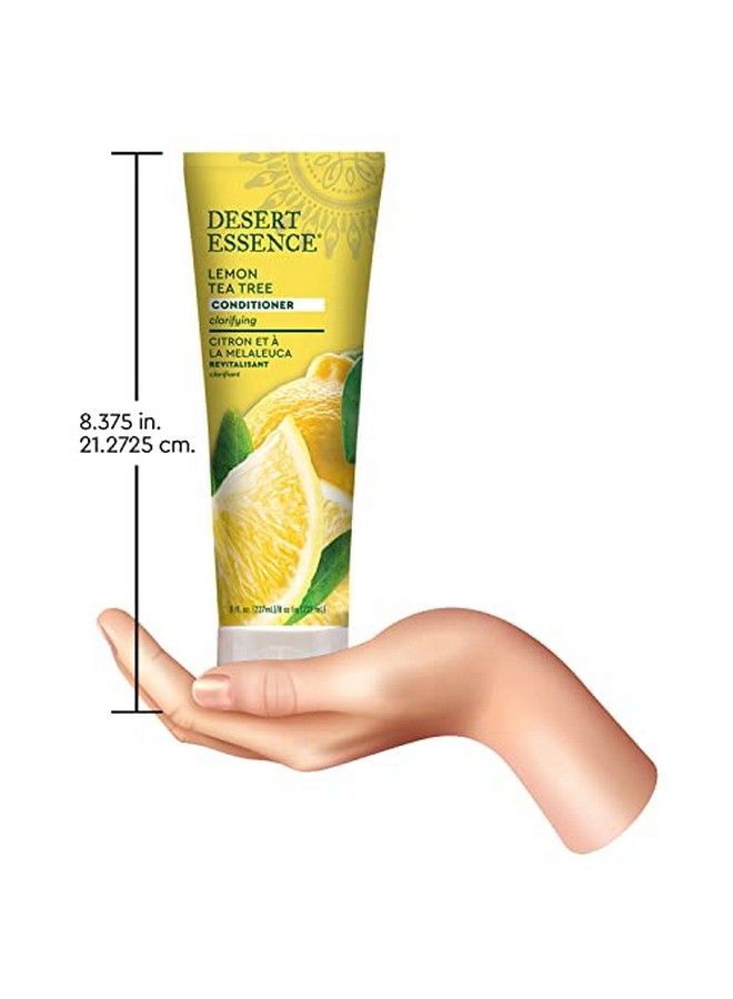 Lemon Conditioner 8 Fl Ounce Soft & Silky Soothes Scalp Strengthens Hair Nourishing & Revitalized Vitamin B5 Shea