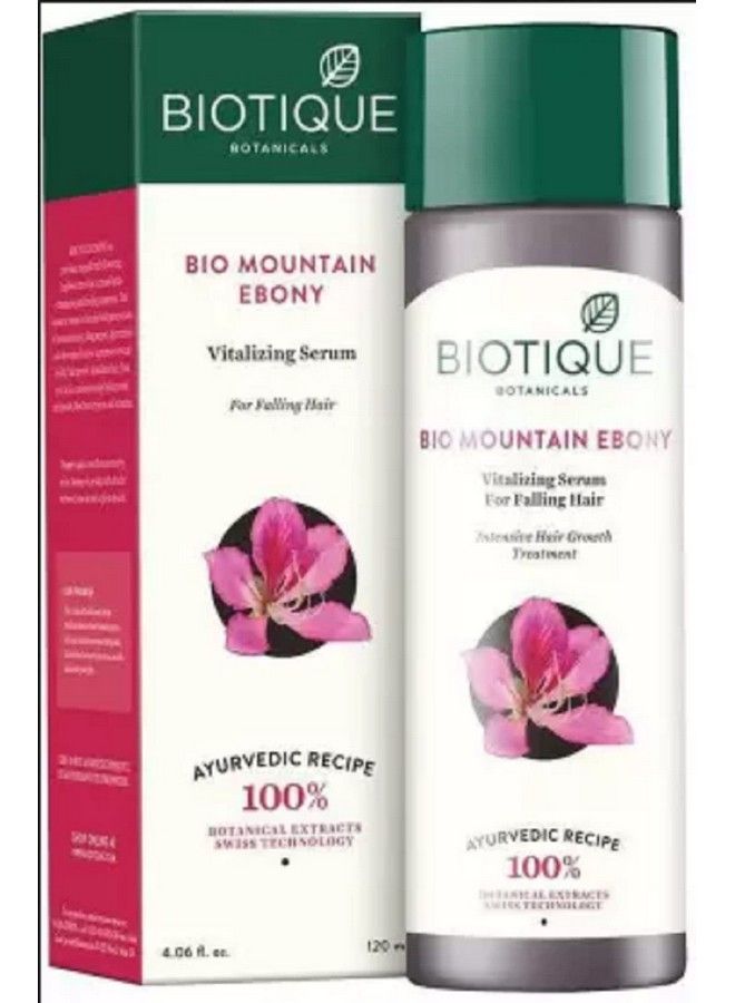 Combo Pack Of Bio Mountain Ebony Vitalizing Serum For Falling Hair (120 Ml) (240 Ml)