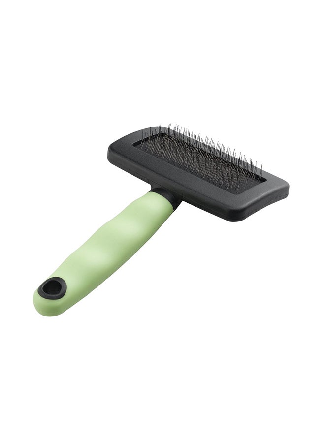 Gro 5802 Medium Slicker Brush Green 16x9.8x3.3cm