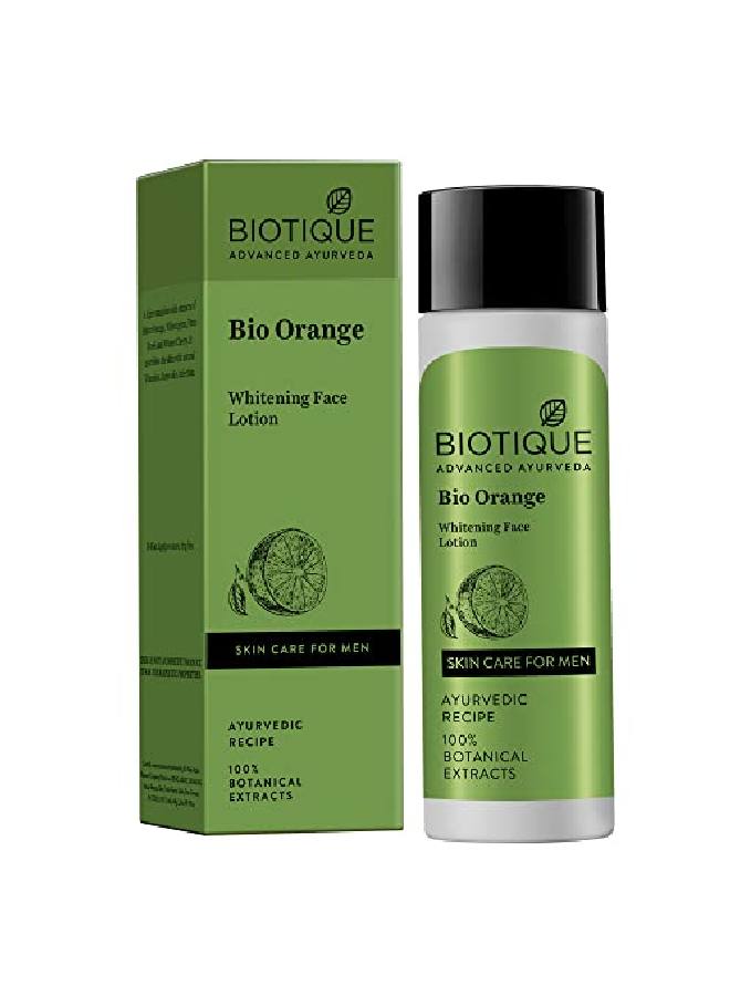 Bio Orange Whitening Face Lotion For Men 120Ml