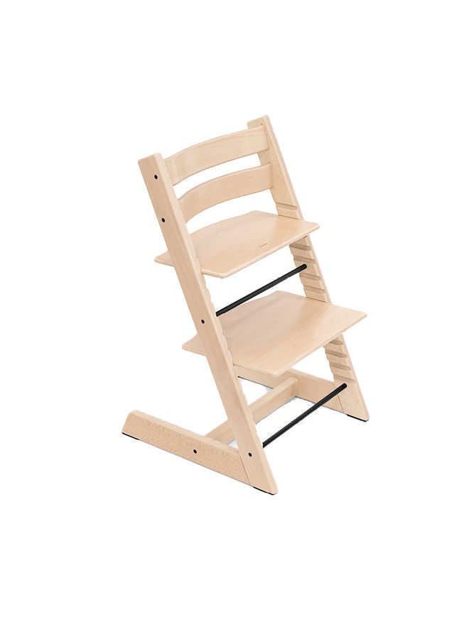 Tripp Trapp Chair Adjustable, Convertible Baby High Chair For Toddlers , Children And Adults Convenient, Comfortable And Ergonomic Classic Design Natural
