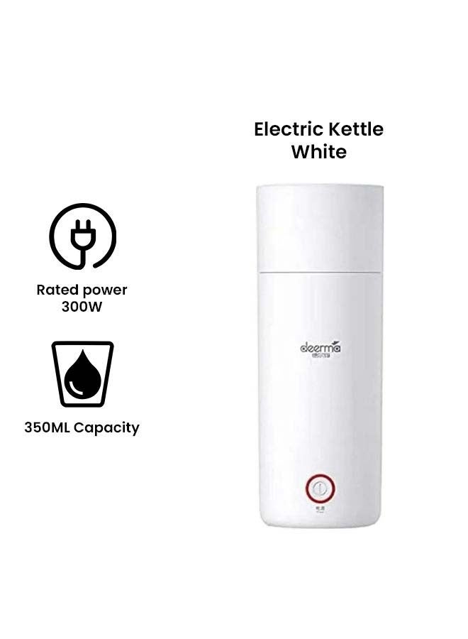 Portable Thermos Hot Water Cup Electric Kettle 350.0 ml 300.0 W DEM-DR050 White