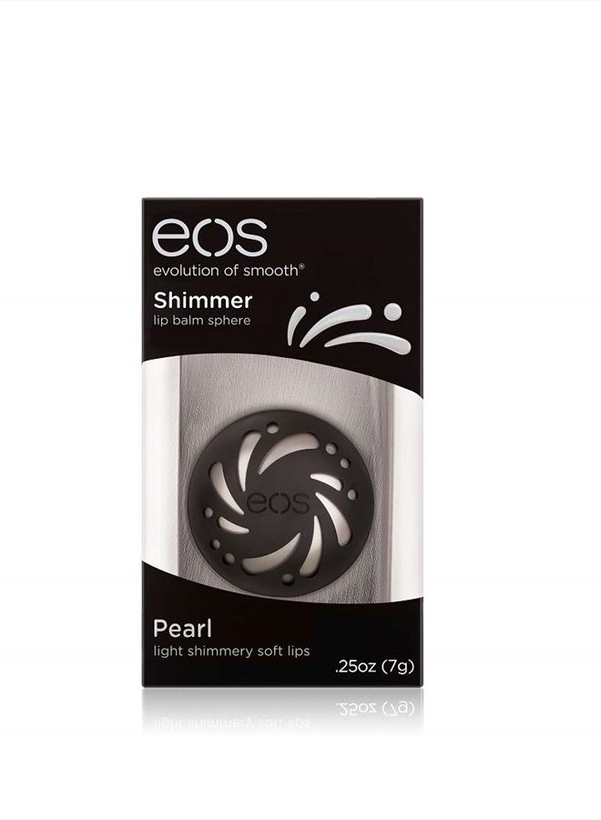 Shimmer Lip Balm Sphere - Pearl | Shimmering Hydration | 0.25 oz.