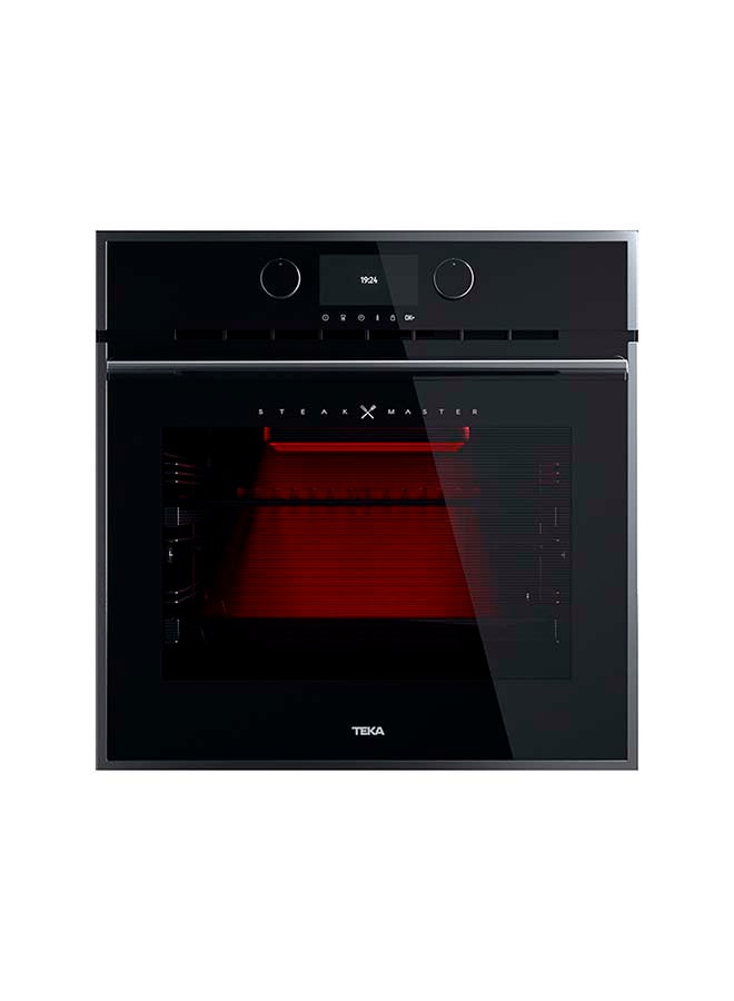 SteakMaster Multifunction Pyrolytic oven With special Grill and Cast iron grid for Steaks 63.0 L 3552.0 W 111000026 Black