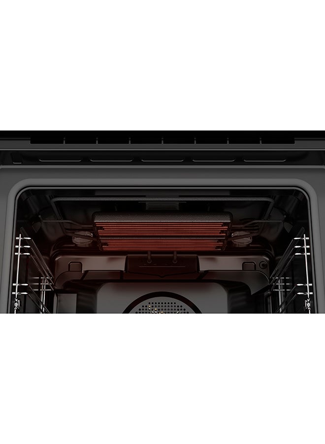 SteakMaster Multifunction Pyrolytic oven With special Grill and Cast iron grid for Steaks 63.0 L 3552.0 W 111000026 Black
