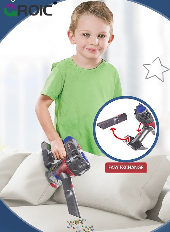Toy Vacuum for Toddlers, Kids Vacuum Cleaner Set That Really Works Working, Baby Play Vacuumm,Vacuum Cleaning Set for Children,Housekeeping Keeping Toy