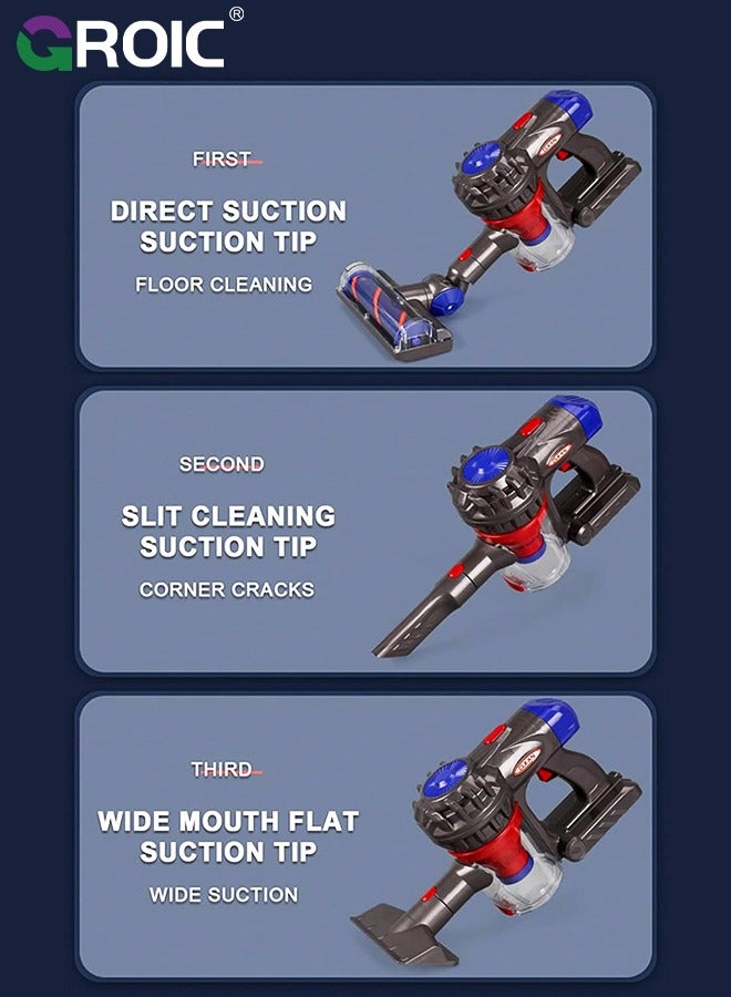 Toy Vacuum for Toddlers, Kids Vacuum Cleaner Set That Really Works Working, Baby Play Vacuumm,Vacuum Cleaning Set for Children,Housekeeping Keeping Toy