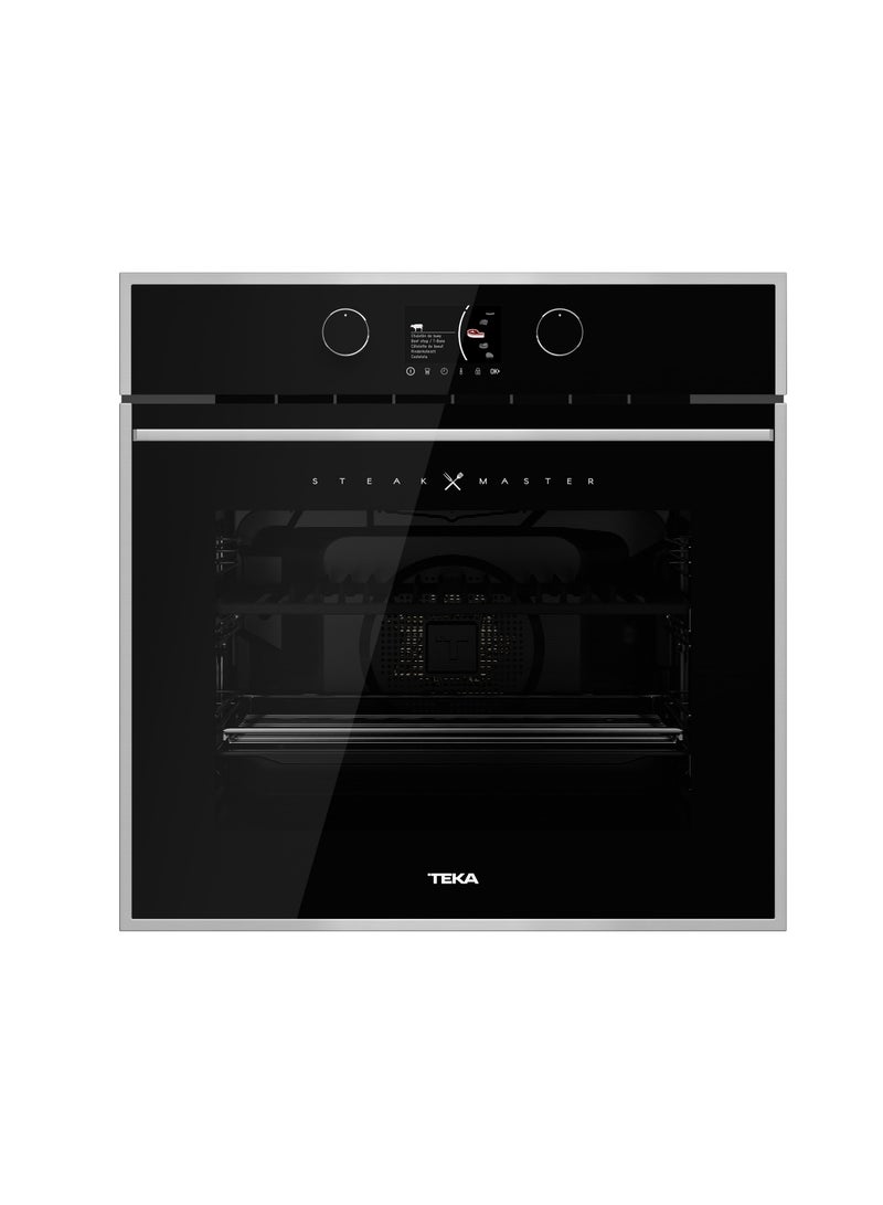 TEKA SteakMaster 71L Multifunction Pyrolytic Oven with Special Grill and Cast iron grid for Steaks Pyrolytic & HydroClean System