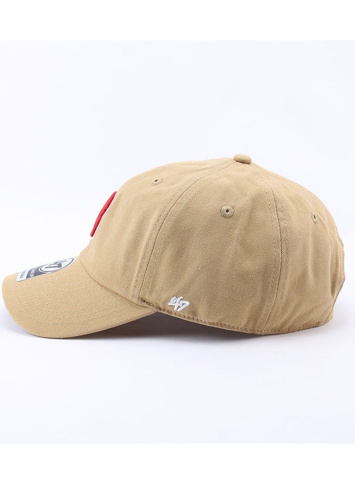 MLB '47 Clean Up B Letter Embroidered Baseball Cap Peaked Hat Adult