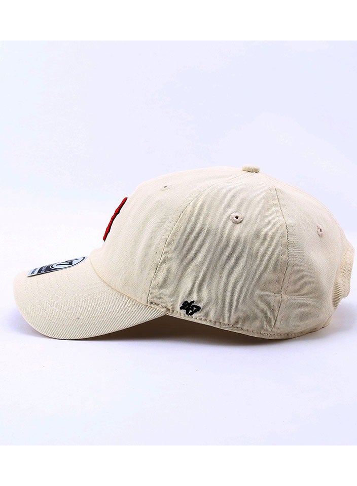 MLB '47 Clean Up B Letter Embroidered Baseball Cap Peaked Hat Adult