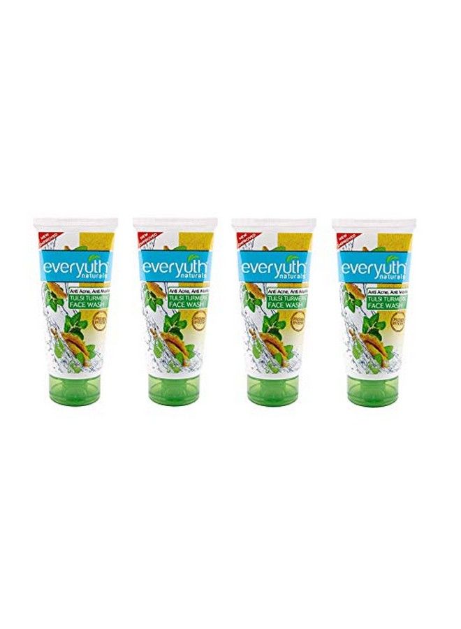 Tulsi Turmeric Face Wash Anti Acne Anti Marks Face Wash (50Gm4Qty) Pack Of 01