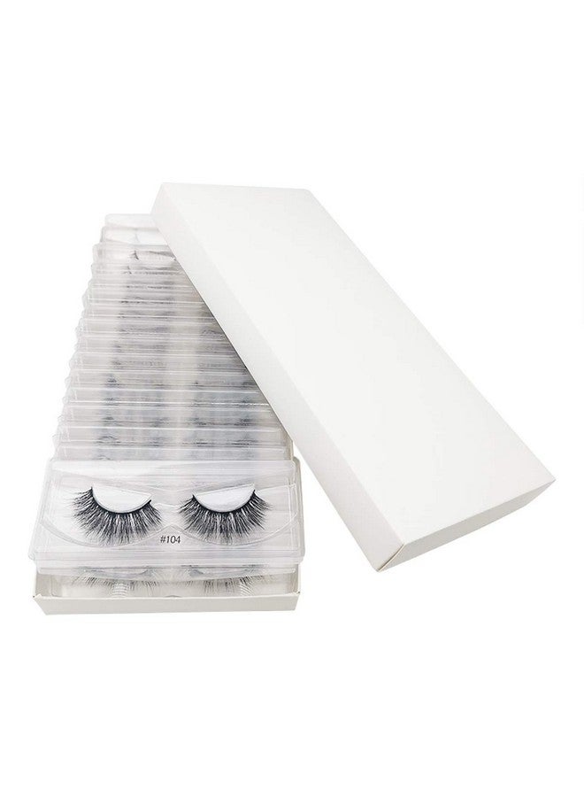10 Pairs Natural False Eyelashes Fake Lashes Long Makeup 3D Mink Lashes Eyelash Extension Mink Eyelashes For Beauty (S104)