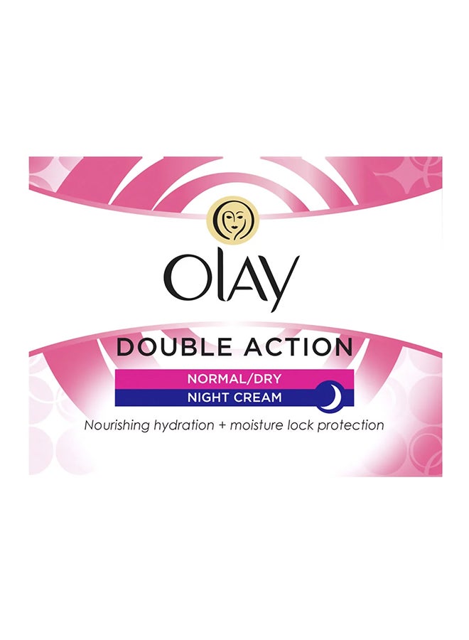 Double Action Night Cream For Normal/Dry Skin 50ml