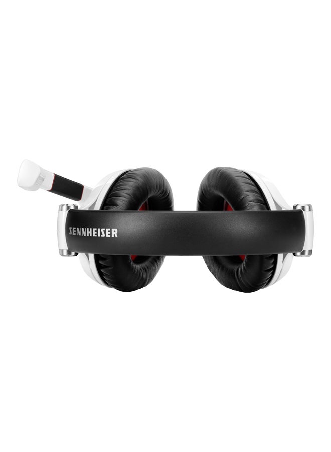Game Zero PC Gaming Headset Black/White/Red