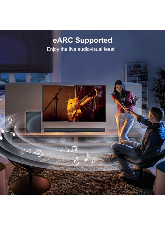 8K Fiber Optic Hdmi Cable 66Ft 48Gbps Highspeed Hdmi 2.1 Cable 8K@60Hz 4K@120Hz Dynamic Hdr Earc Hdcp 2.3 Ultra Hd Directional Hdmi Cord Compatible With Lg Samsung Sony Tv Ps5 Bluray