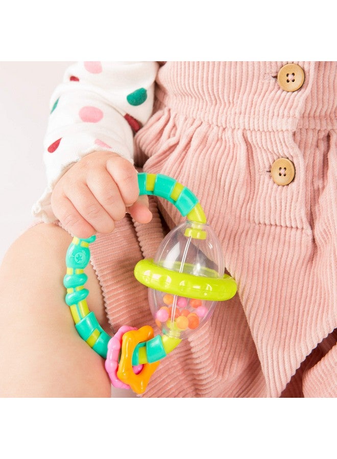 Baby Rattle & Bpafree Teether Toy Ages 3 Months+