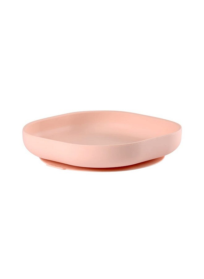 Silicone Baby Suction Plate Nonslip Suction Bottom Easy To Clean Silicone Plates For Baby Toddler Plates Baby Plate Baby Essentials Rose