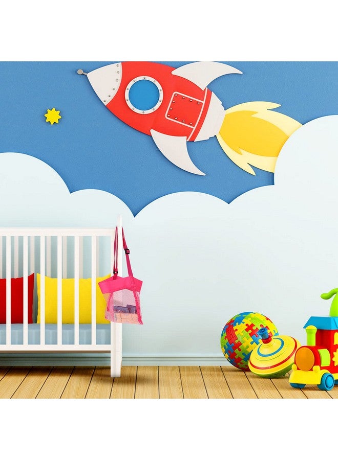 15 Pack Mesh Beach Tote Bag 21.6 X 21 X 2 Cm Kids Seashell Bags Colorful Mesh Beach Bags Bag Toys Organizer Shell Collecting Bag For Holding Beach Toys Children' Toys Market Picnic (Classic Style)