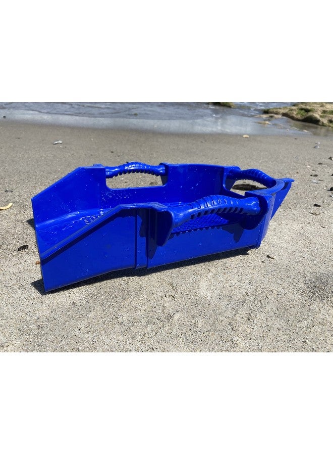 Treasure Digger Shark Tooth Sifter & Sand Shovel Ergonomic Multihandle Sand Sifter For The Beach With A Shovelshaped Head Makes It Easy To Dig & Sift To Find Treasures (Blue)