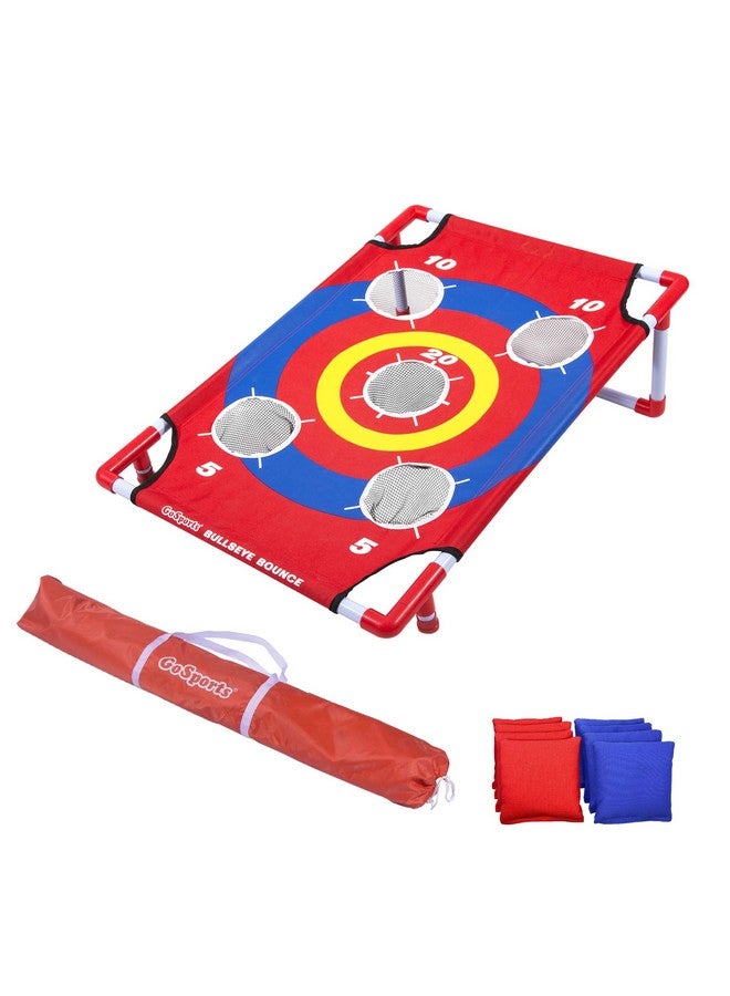 Bullseye Bounce Cornhole Toss Game Great For All Ages & Includes Fun Rules