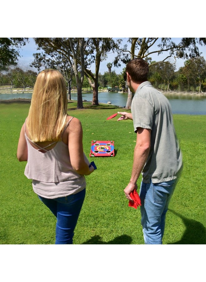 Bullseye Bounce Cornhole Toss Game Great For All Ages & Includes Fun Rules