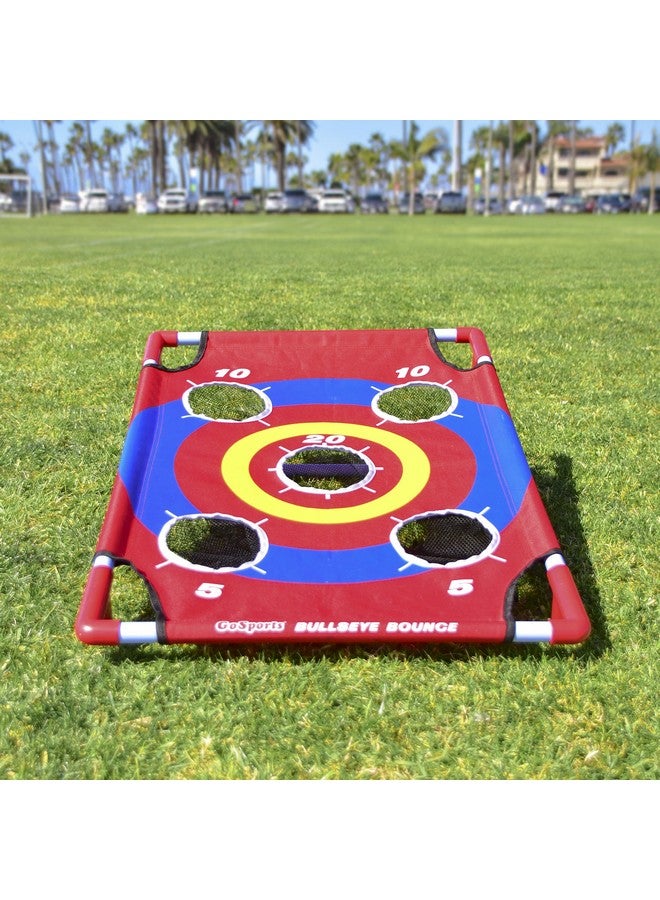 Bullseye Bounce Cornhole Toss Game Great For All Ages & Includes Fun Rules