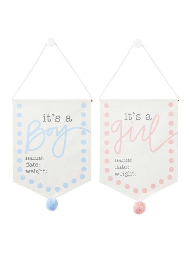 New Baby Announcement Sign Boy 18 1/2