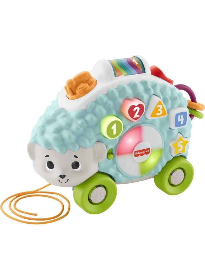 Linkimals Learning Toy Happy Shapes Hedgehog Pull Along With Interactive Music And Lights For Baby And Toddler